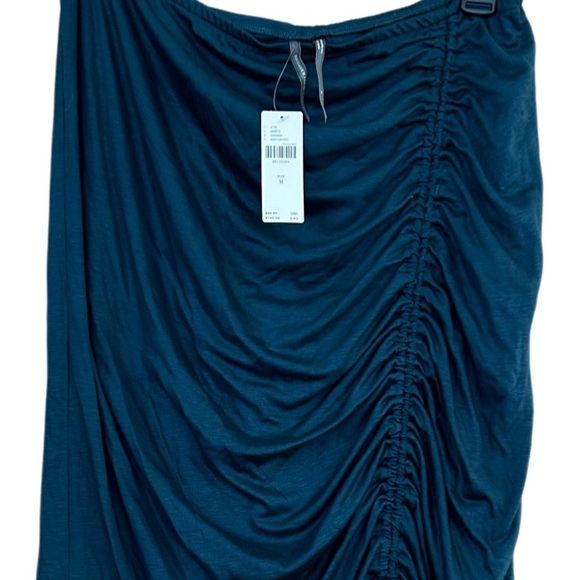 (23)🌷New Anthropologie Ruched Spring/ Summer Midi Skirt🌷 - Picture 6 of 7